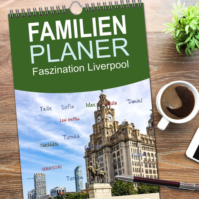 Faszination Liverpool (CALVENDO Familienplaner 2026)
