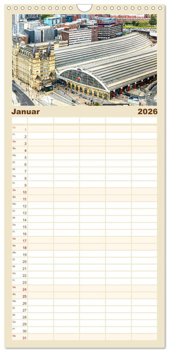 Faszination Liverpool (CALVENDO Familienplaner 2026)