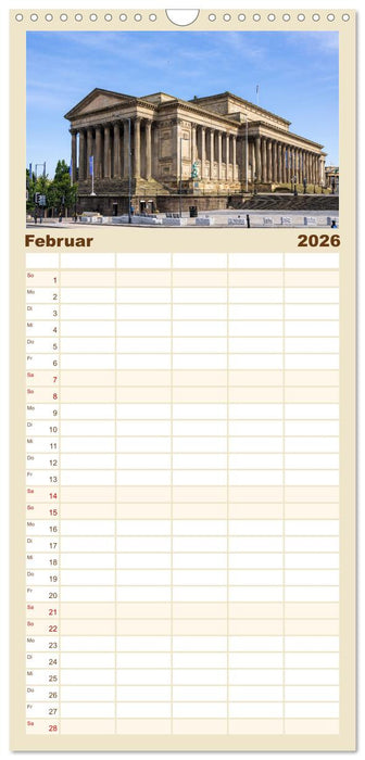 Faszination Liverpool (CALVENDO Familienplaner 2026)