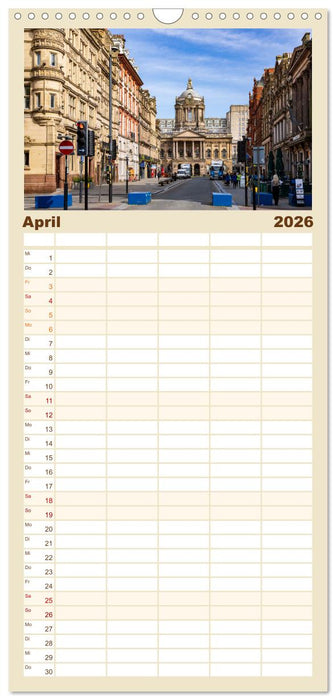 Faszination Liverpool (CALVENDO Familienplaner 2026)