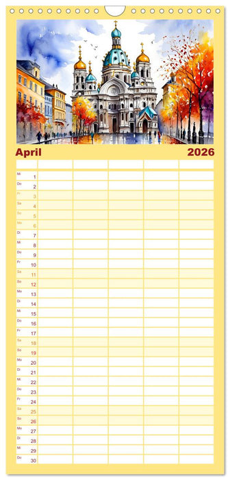 Italien - La dolce vita (CALVENDO Familienplaner 2026)