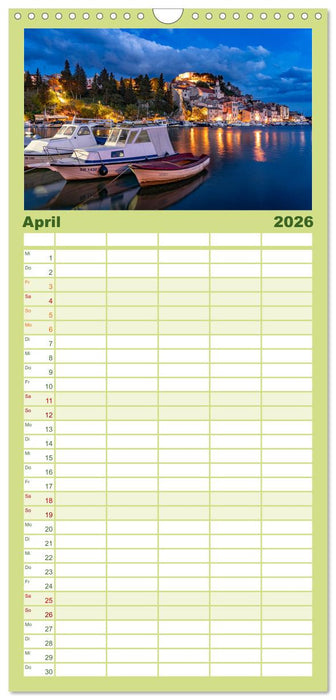 Kroatien - Dalmatien (CALVENDO Familienplaner 2026)