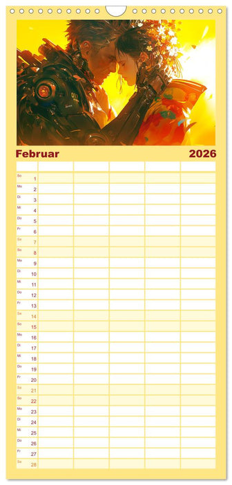 Die Zukunft wird richtig cool (CALVENDO Familienplaner 2026)