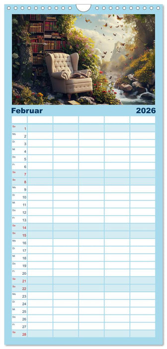 Sesselgeschichten (CALVENDO Familienplaner 2026)