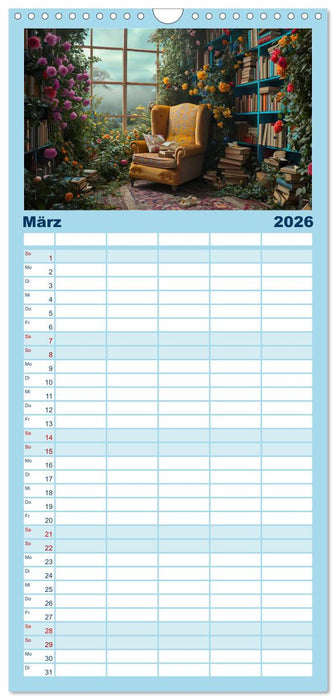 Sesselgeschichten (CALVENDO Familienplaner 2026)