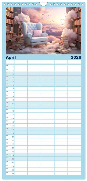 Sesselgeschichten (CALVENDO Familienplaner 2026)