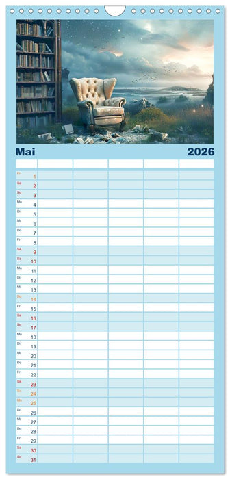 Sesselgeschichten (CALVENDO Familienplaner 2026)