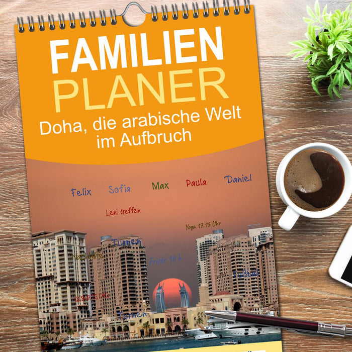 Doha, die arabische Welt im Aufbruch (CALVENDO Familienplaner 2026)
