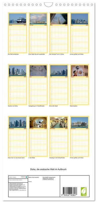 Doha, die arabische Welt im Aufbruch (CALVENDO Familienplaner 2026)