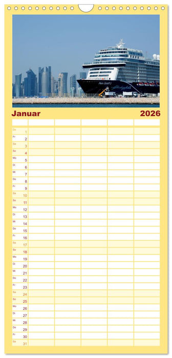 Doha, die arabische Welt im Aufbruch (CALVENDO Familienplaner 2026)