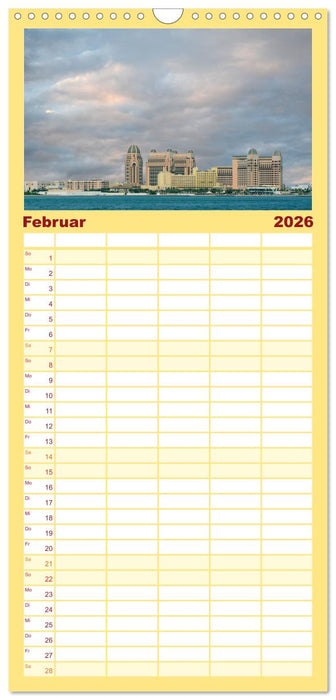 Doha, die arabische Welt im Aufbruch (CALVENDO Familienplaner 2026)