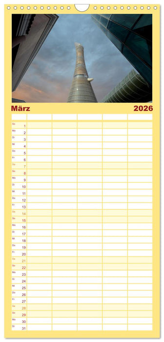 Doha, die arabische Welt im Aufbruch (CALVENDO Familienplaner 2026)