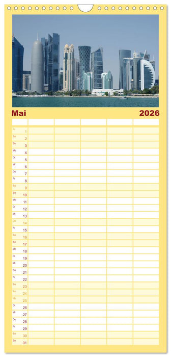 Doha, die arabische Welt im Aufbruch (CALVENDO Familienplaner 2026)