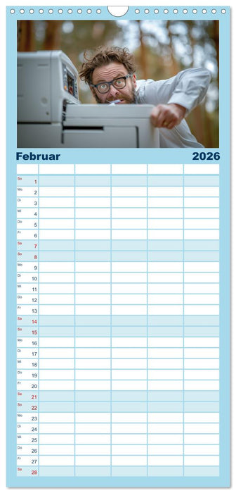 Ich liebe jeden Tag im Büro (CALVENDO Familienplaner 2026)