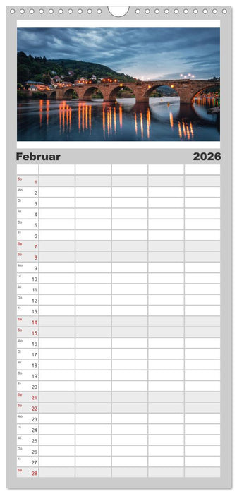Mein Heidelberg - Unterwegs zwischen Neckar und Altstadt (CALVENDO Familienplaner 2026)