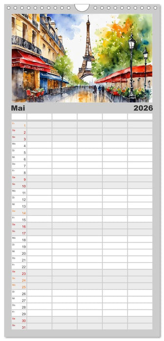 Sehenswertes rund um die Welt (CALVENDO Familienplaner 2026)