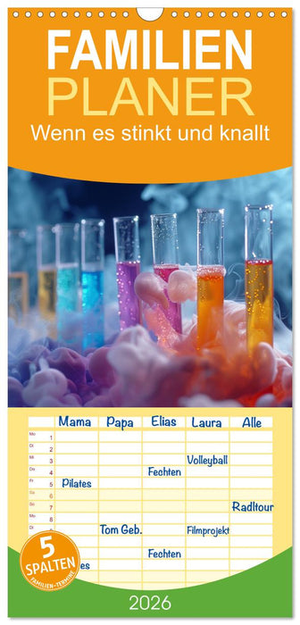 Wenn es stinkt und knallt (CALVENDO Familienplaner 2026)