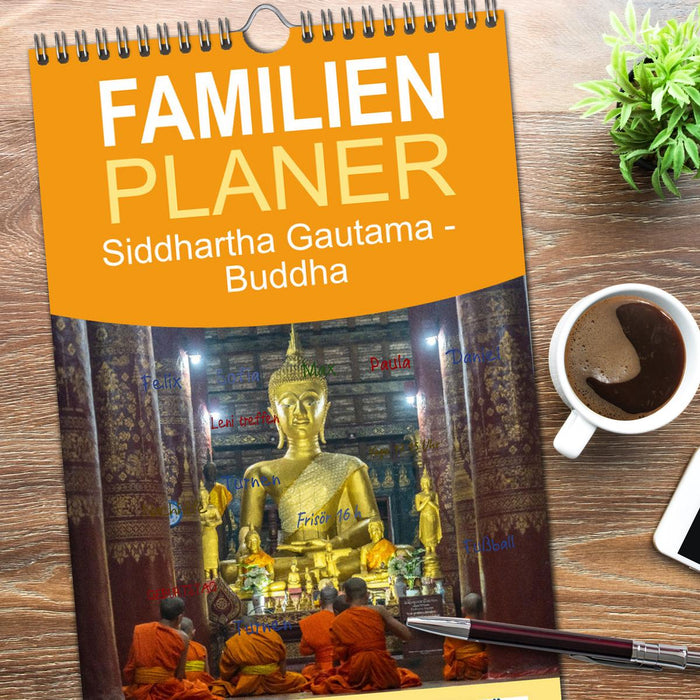 Siddhartha Gautama - Buddha (CALVENDO Familienplaner 2026)