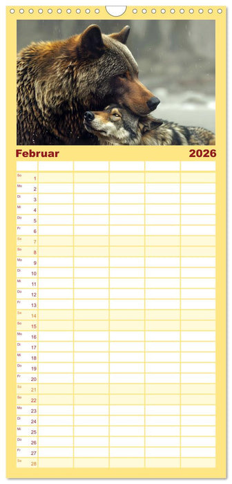 Wenn Vertrauen siegt (CALVENDO Familienplaner 2026)