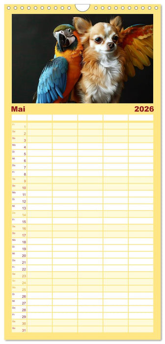 Wenn Vertrauen siegt (CALVENDO Familienplaner 2026)