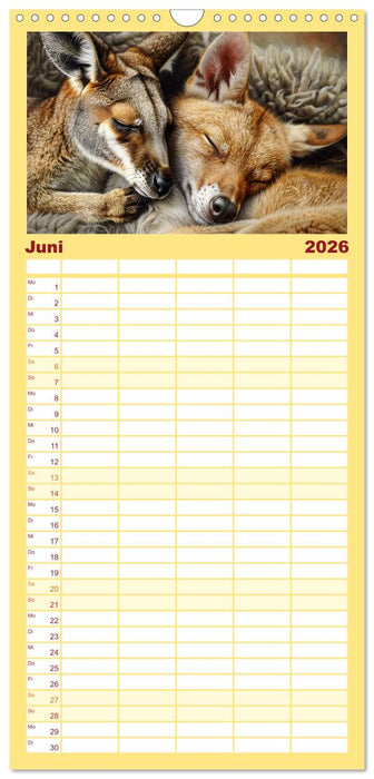 Wenn Vertrauen siegt (CALVENDO Familienplaner 2026)