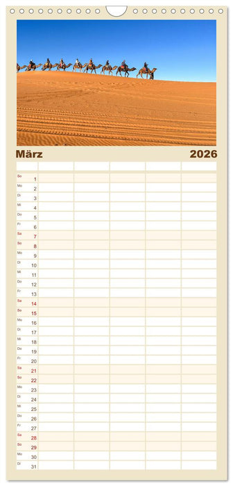 Marokko Impressionan (CALVENDO Familienplaner 2026)