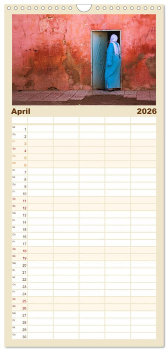 Marokko Impressionan (CALVENDO Familienplaner 2026)