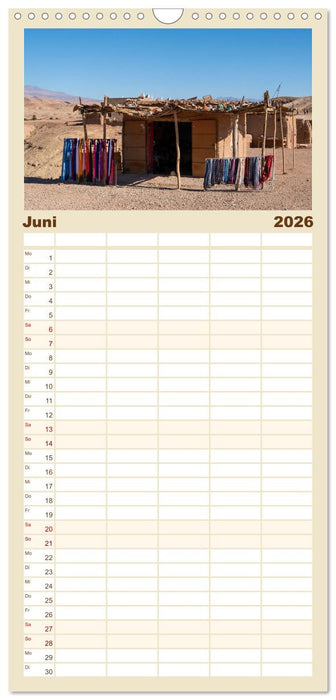 Marokko Impressionan (CALVENDO Familienplaner 2026)