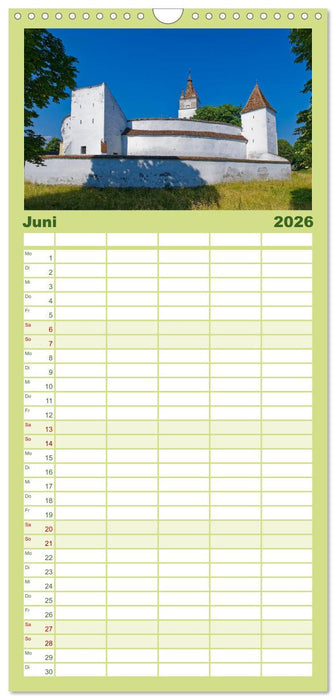 Siebenbürgen und das Fagaras Gebirge (CALVENDO Familienplaner 2026)