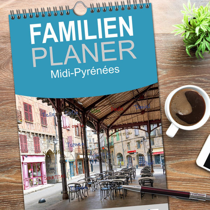 Midi-Pyrénées (CALVENDO Familienplaner 2026)