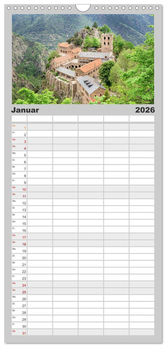 Midi-Pyrénées (CALVENDO Familienplaner 2026)