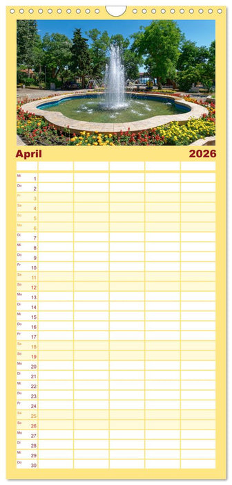 Bulgarien. Berge und Meer. (CALVENDO Familienplaner 2026)