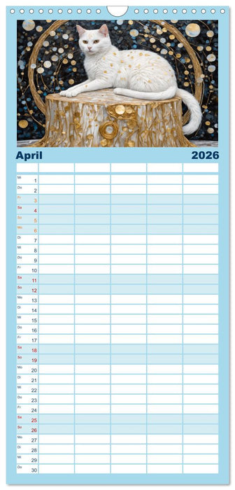 Nächtliche Traumwelten (CALVENDO Familienplaner 2026)