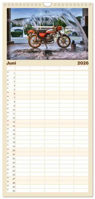 Zündapp-Träume (CALVENDO Familienplaner 2026)