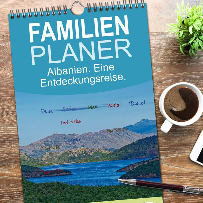 Albanien. Eine Entdeckungsreise. (CALVENDO Familienplaner 2026)