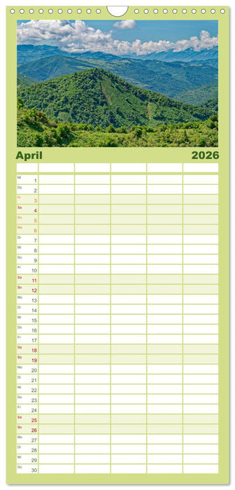 Albanien. Eine Entdeckungsreise. (CALVENDO Familienplaner 2026)