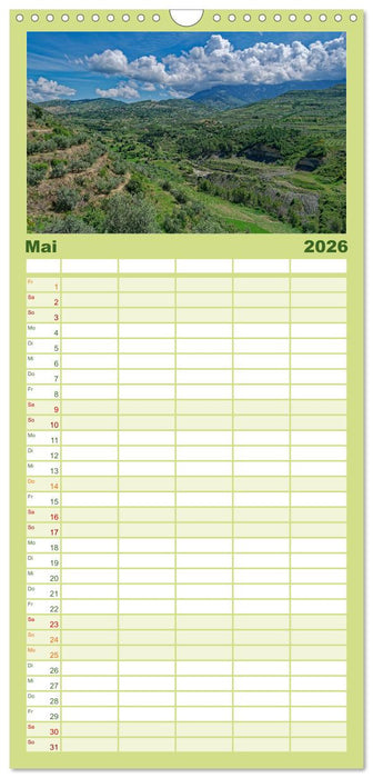 Albanien. Eine Entdeckungsreise. (CALVENDO Familienplaner 2026)