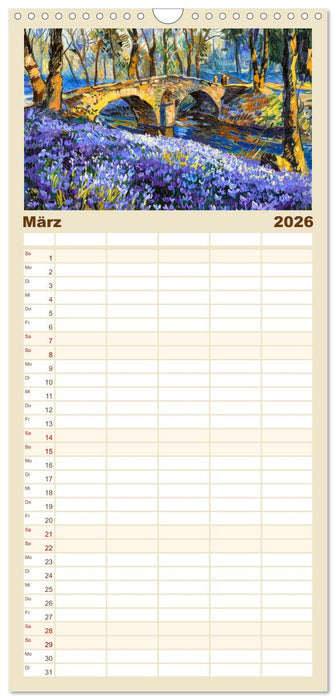 Vincents Jahr (CALVENDO Familienplaner 2026)