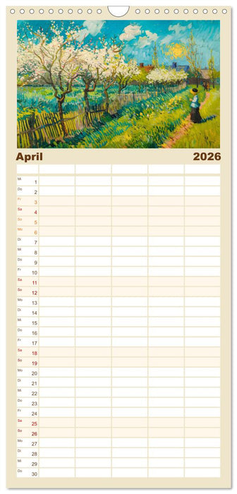 Vincents Jahr (CALVENDO Familienplaner 2026)