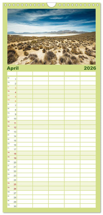 Geheimnisvolles Peru (CALVENDO Familienplaner 2026)