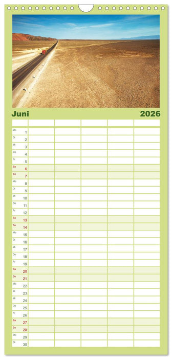 Geheimnisvolles Peru (CALVENDO Familienplaner 2026)