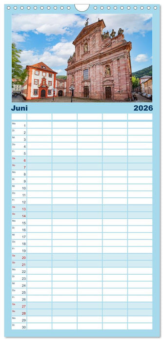 Heidelberg Impressionen (CALVENDO Familienplaner 2026)