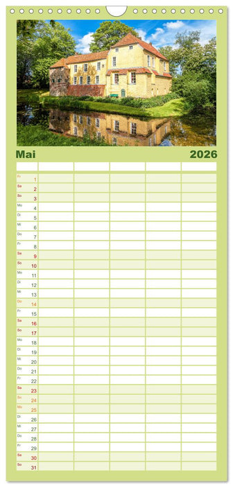 Bezauberndes Ostfriesland (CALVENDO Familienplaner 2026)