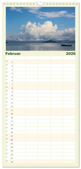 Südostasiens Naturschätze (CALVENDO Familienplaner 2026)