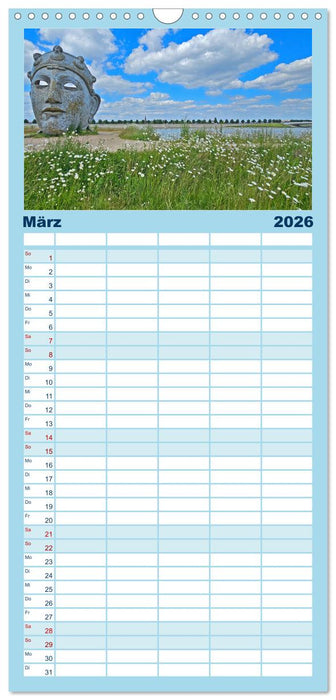 Rechts und links des Rheins. Mit dem Wohnmobil unterwegs. (CALVENDO Familienplaner 2026)