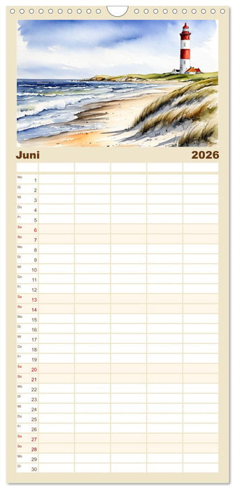 Zauberhafte Niederlande (CALVENDO Familienplaner 2026)