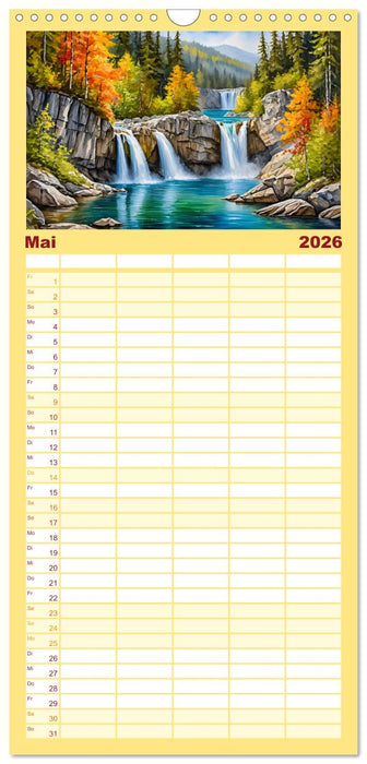 Urlaubsparadies Kroatien (CALVENDO Familienplaner 2026)