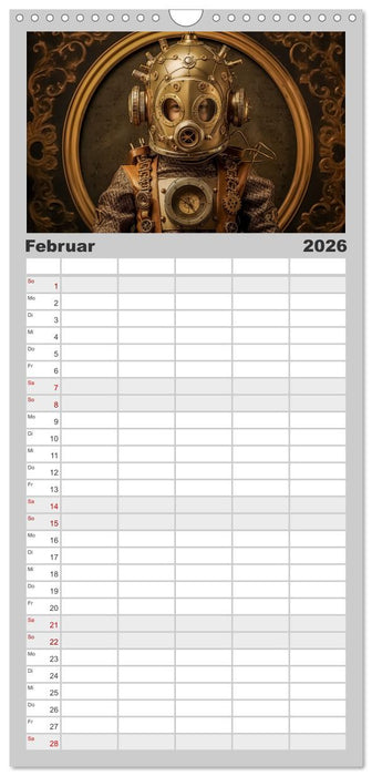 Astronauten Outfits (CALVENDO Familienplaner 2026)