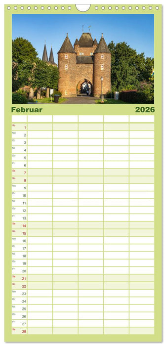 Am Niederrhein - Xanten (CALVENDO Familienplaner 2026)