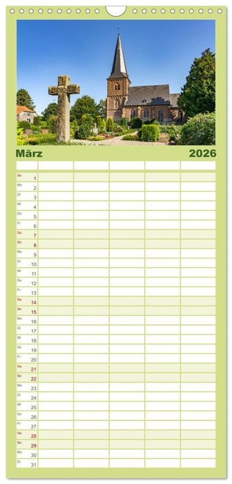 Am Niederrhein - Xanten (CALVENDO Familienplaner 2026)